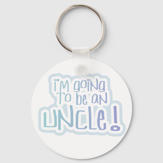 Going to be an Uncle Tshirts and Gifts Key Ring (Front)