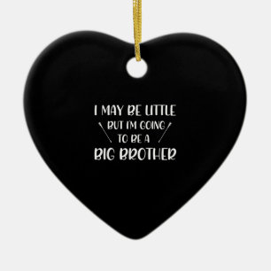 Going To Be Big Brother Announcement Gift Brother Ceramic Tree Decoration