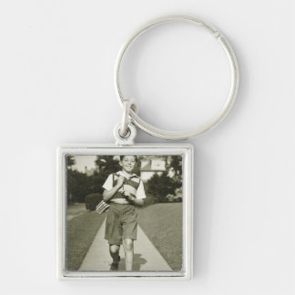 Going to School Key Ring