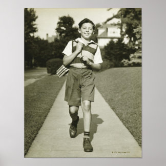 Going to School Poster