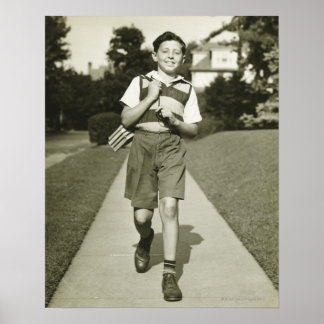 Going to School Poster