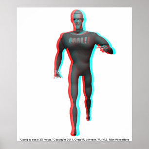 Going to See a 3D Movie! Poster