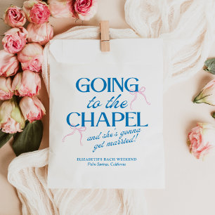 Going to the Chapel Bachelorette Weekend Favour Bags