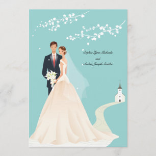 Going to the Chapel Wedding  Invitation