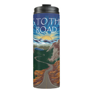 Going To The Sun Road Montana Vista Thermal Tumbler