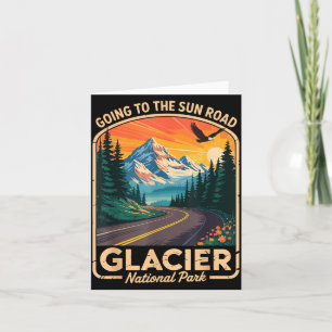Going To The Sun Road Shirt Montana T Shirt Glacie Card