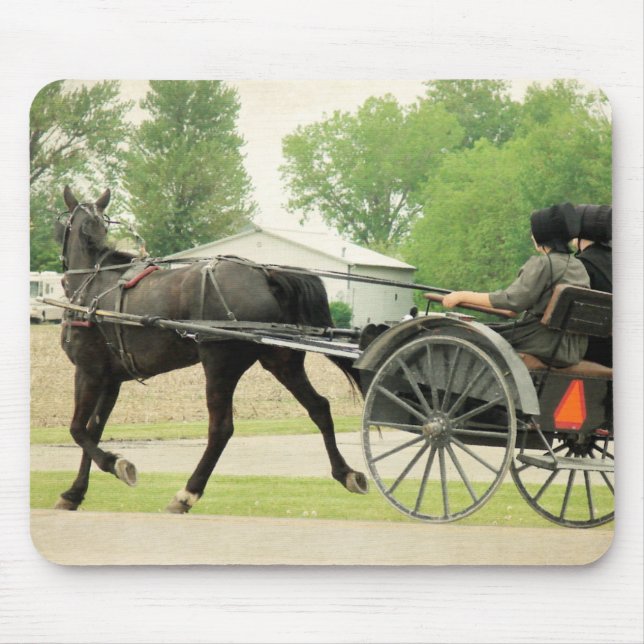 Going to Town Mouse Mat (Front)