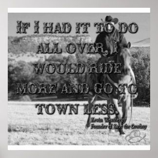 Going to Town Poster