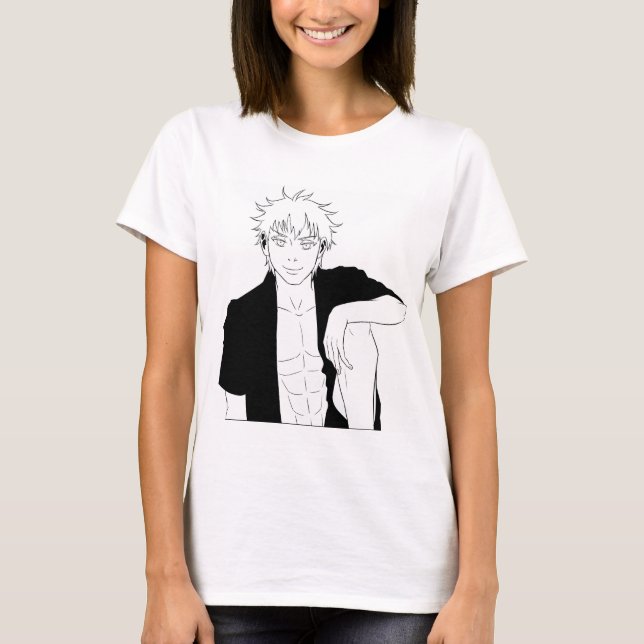 Gojo White T-Shirt (Front)