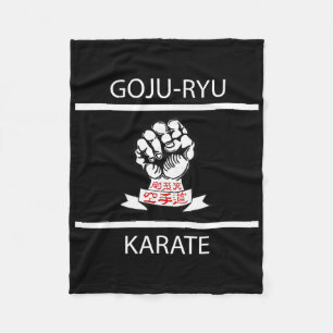 Goju-ryu Karate  Fleece Blanket