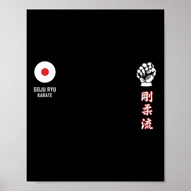 Goju Ryu Karate  Poster (Front)