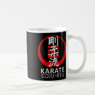 Goju Ryu Karate Symbol Kanji Japan Martial Art Vin Coffee Mug