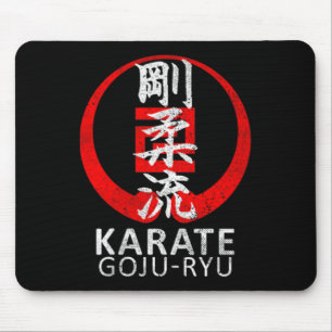 Goju Ryu Karate Symbol Kanji Japan Martial Art Vin Mouse Mat