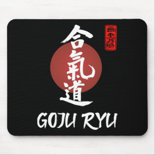 Goju Ryu Karate Uniform Goju Ryu Uniform Calligrap Mouse Mat