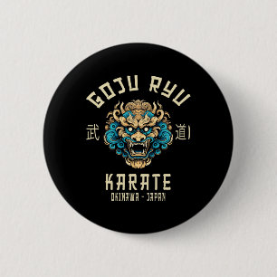 Goju Ryu Martial Arts Clothing Co. Goju Ryu Karate 6 Cm Round Badge