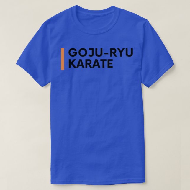 GoJuRyu Orange T-Shirt (Design Front)