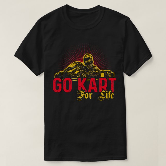 GoKart Racing 1 T-Shirt (Design Front)