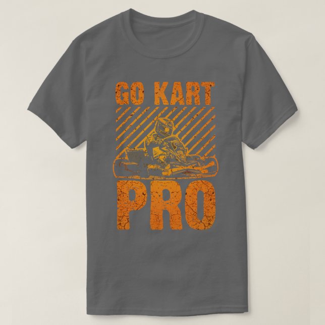 GoKart Racing Pro T-Shirt (Design Front)