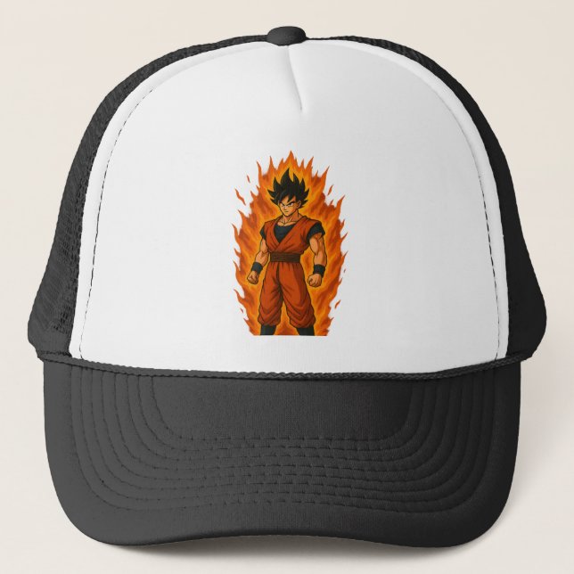 goku trucker hat (Front)