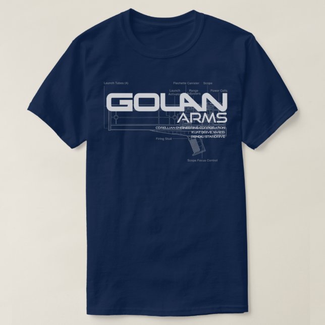 Golan Arms T-Shirt (Design Front)