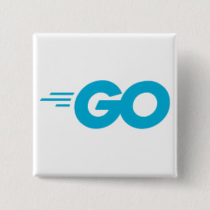Golang Logo (Go Programming Language) 15 Cm Square Badge