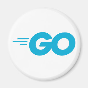 Golang Logo (Go Programming Language) Magnet