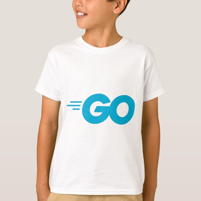 Golang Logo (Go Programming Language) T-Shirt (Front)