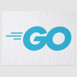 Golang Logo (Go Programming Language) Tissue Paper
