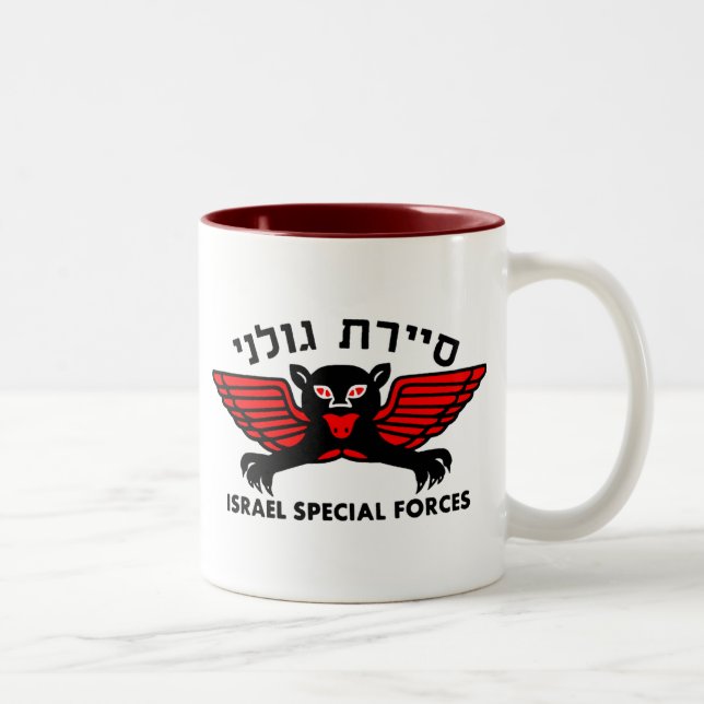 Golani Recon Light Two-Tone Coffee Mug (Right)