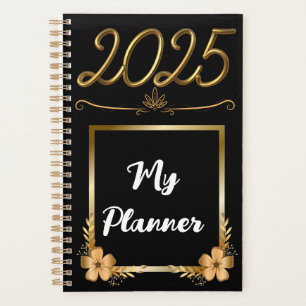 Gold 2025 Planner