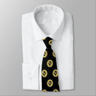 Gold 50th  Anniversary Tie