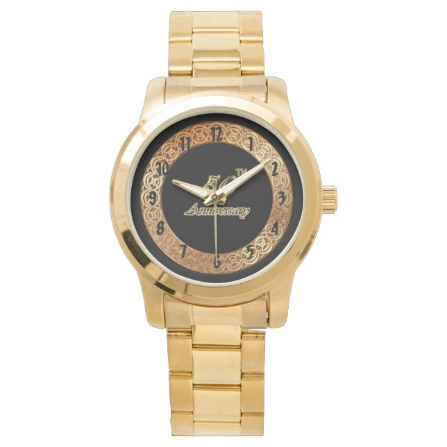 Gold 50th Anniversary Watch (Front)