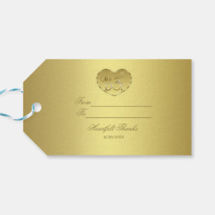 Gold 50th Wedding Anniversary We still DO Gift Tags