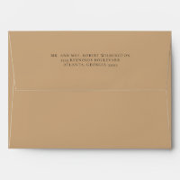 Gold 5x7 Return Address