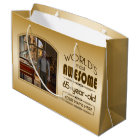 Gold 65th Birthday World’s Best Custom Photo Frame