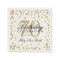 Gold 70th Birthday Glitter Confetti White