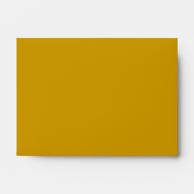 Gold A-6 Envelope Template (Front)