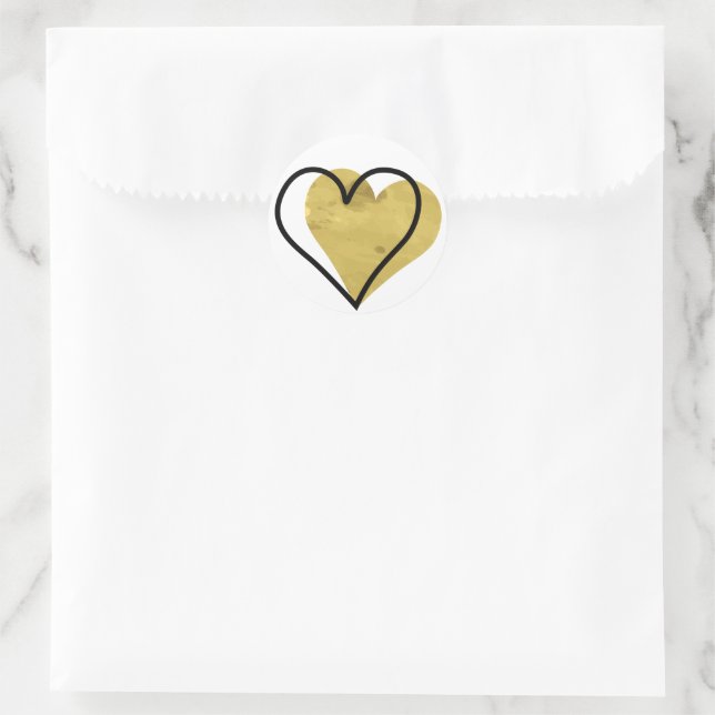 Gold A Big Thank You Thanks Clipart Thank You So A Classic Round Sticker (Bag)