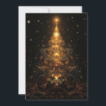Gold Abstract Christmas Tree cards<br><div class="desc">Spread holiday cheer with our personalised Christmas cards, tailor-made to capture the spirit of the season. Each digital Christmas card offers a unique touch to your festive greetings, allowing you to send warmth and joy to friends and family near and far. With our custom Christmas cards, you can transform your...</div>