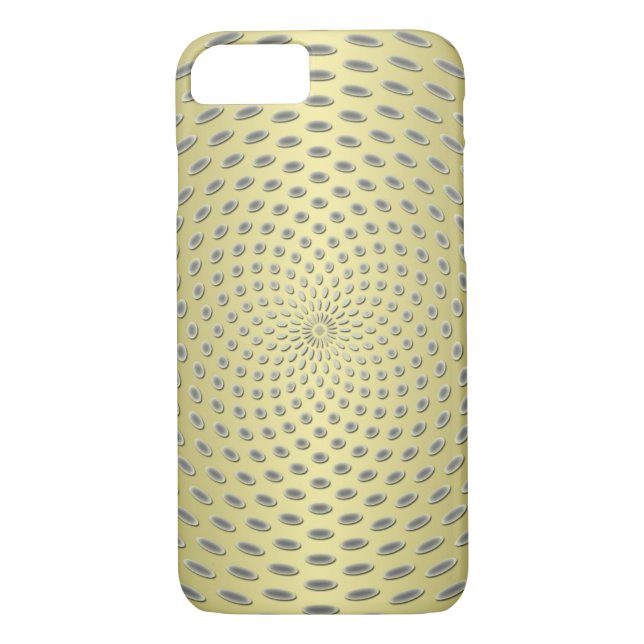 Gold Abstract Design Case-Mate iPhone Case (Back)