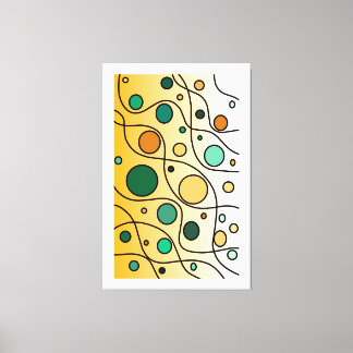 Gold Abstract Wall Art