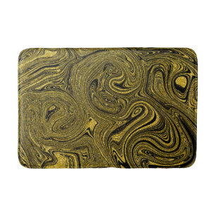 Gold Accented Bath Mat