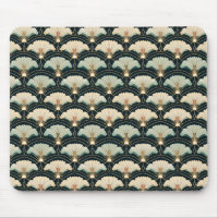 Gold Accented Japanese-inspired Fan