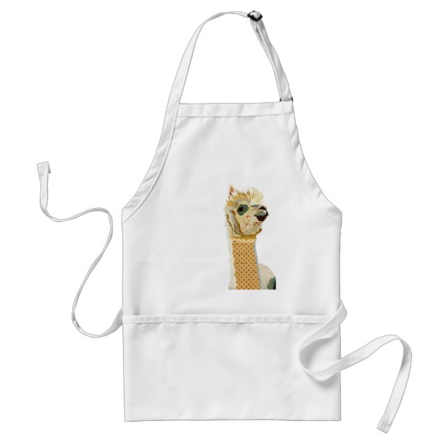 Gold Alpaca Apron (Front)