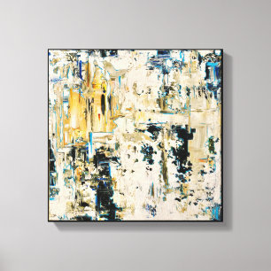 Gold Among Gravel -canvas print
