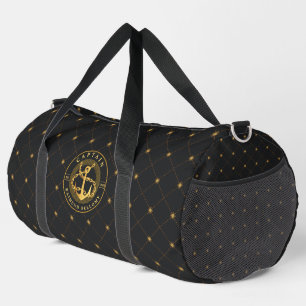 Gold Anchor Duffle Bag