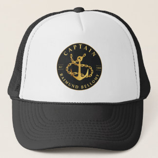 Gold Anchor Trucker Hat