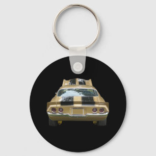 gold and black classic z28 key ring