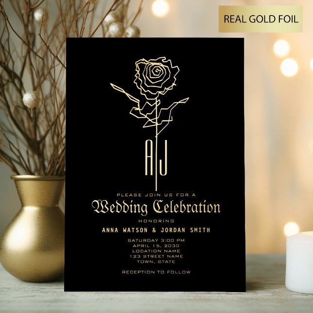 Gold and Black Gothic Wedding (Creator Uploaded)