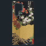 Gold and Black Oriental Japanese Kimono Floral  Samsung Galaxy Case<br><div class="desc">Dress up your phone with our Gold and Black Oriental Japanese Kimono Floral Samsung Case. This stylish case features a stunning floral design inspired by traditional kimono patterns, adding a touch of elegance to your device. Ideal for those who appreciate Japanese culture, fashion enthusiasts, and anyone looking to add a...</div>